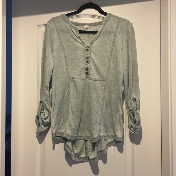 jane and delancey blue lounge long sleeve - Picture 1 of 1